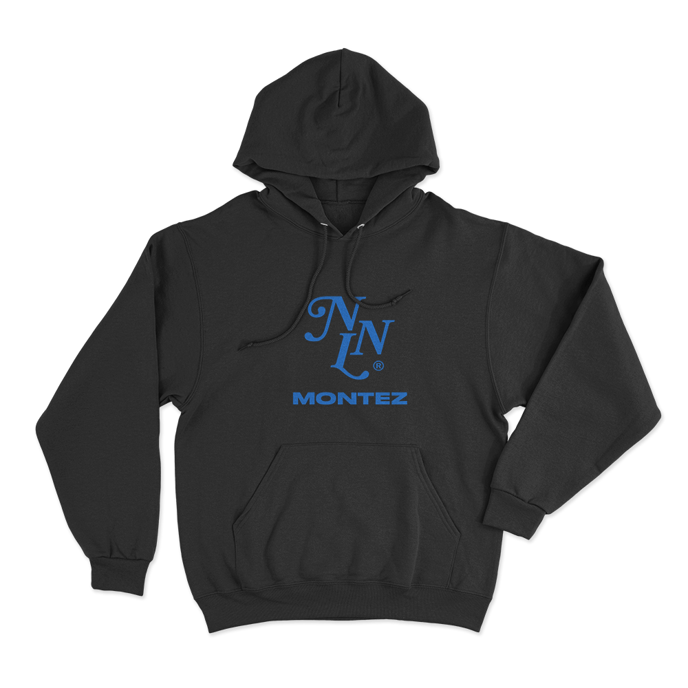 MNL Montez Logo Unisex Hoodie Black MNL Montez Logo Unisex Hoodie Black