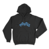 Montez Bubble Logo Unisex Hoodie Black