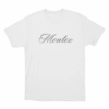 Montez Signature Logo Unisex T Shirt White